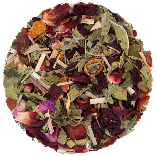🌸 Glow Beauty Tea – Inner Beauty & Skin Support **Free Orange Slices.**